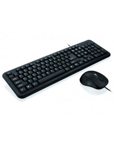 Zestaw przewodowy klawiatura + mysz iBOX Office Kit II czarny