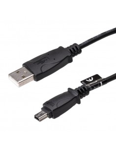 Kabel USB 2.0 Akyga AK-USB-22 USB A(M) - mini USB B(M) 5-pin 1m czarny