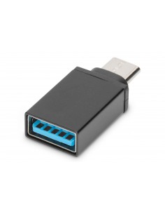 Adapter DIGITUS USB 3.0 SuperSpeed Typ USB C/USB A M/Ż czarny