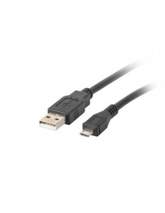 Kabel USB 2.0 Lanberg micro AM-MBM5P 1,8m czarny