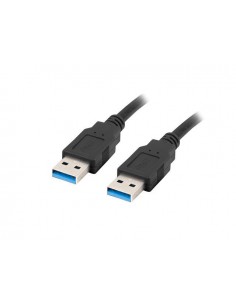 Kabel USB 3.0 Lanberg AM-AM 0,5m czarny