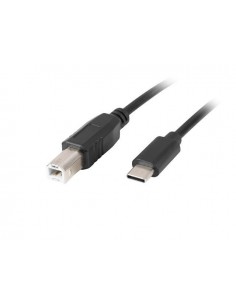 Kabel USB 2.0 Lanberg CM-BM 1,8m czarny