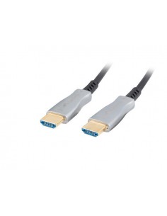 Kabel HDMI Lanberg M/M v2.0 50m czarny optyczny AOC