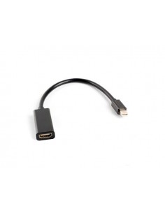 Kabel adapter Lanberg AD-0005-BK mini Displayport (M) - HDMI (F) czarny