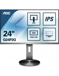 Monitor AOC 23,8" Q24P2Q VGA HDMI DP 4xUSB 3.1 głośniki