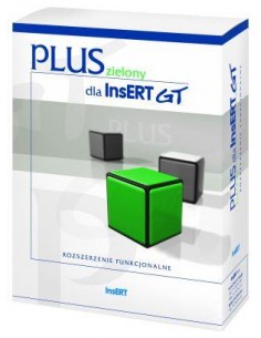 Oprogramowanie InsERT - zielony PLUS dla InsERT GT