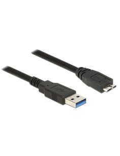 Kabel USB Micro AM-BM 3.0 Delock 1,5m czarny