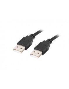Kabel USB 2.0 Lanberg AM-AM 1,8m czarny