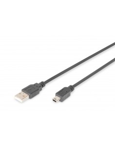 Kabel USB DIGITUS 2.0 A/M - mini B/M, 1m