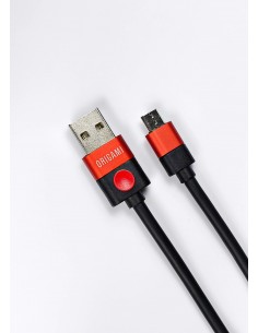 Kabel USB do Micro USB Origami 3m czarny