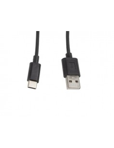 Kabel USB 2.0 Lanberg Type-C(M) - AM 1m czarny
