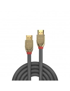 Kabel HDMI 2.0 LINDY High Speed M/M 5m szary/gold