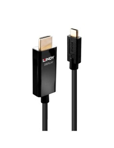 Adapter LINDY USB-C - HDMI 4K60 1m Czarny