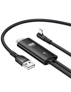 Kabel USB Usams U53 HDMI - Lightning 2m czarny