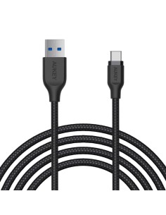 Kabel USB-C Aukey CB-AC2 BK USB-A - USB-C 5Gbps, QC 3.0, 2m