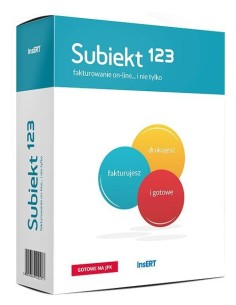 Oprogramowanie InsERT - Subiekt 123 pakiet podstawowy - licencja na 12 miesięcy