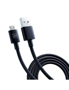 Kabel USB A do Micro - 3mk Hyper Cable A to Micro 1.2m 5V 2,4A Czarny