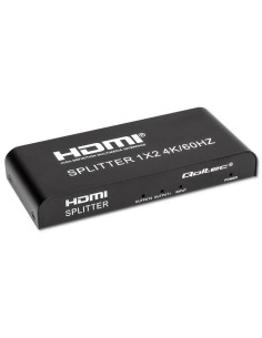 Rozdzielacz aktywny Qoltec Splitter 2 x HDMI 4K x 2K | 6Gb/s | 60Hz