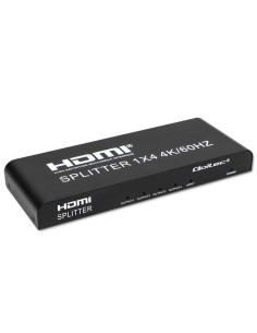Rozdzielacz aktywny Qoltec Splitter 4 x HDMI 4K x 2K | 6Gb/s | 60Hz