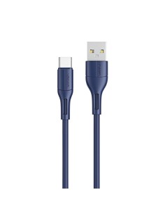 Kabel USB Usams U68 USB-C 1m Fast Charge -niebieski