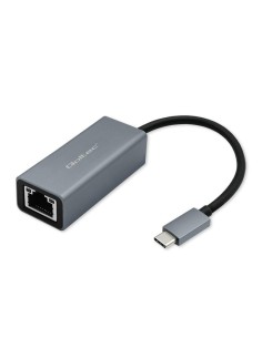 Kabel adapter Qoltec USB-C na RJ45 Ethernet | 1000Mb/s | Aluminiowa obudowa