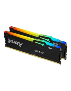 Pamięć DDR5 Kingston FURY Beast RGB 32GB (2x16GB) 5600MHz CL36 1,25V Black EXPO