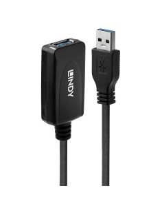 Kabel USB 3.0 LINDY Active Extension 5m czarny
